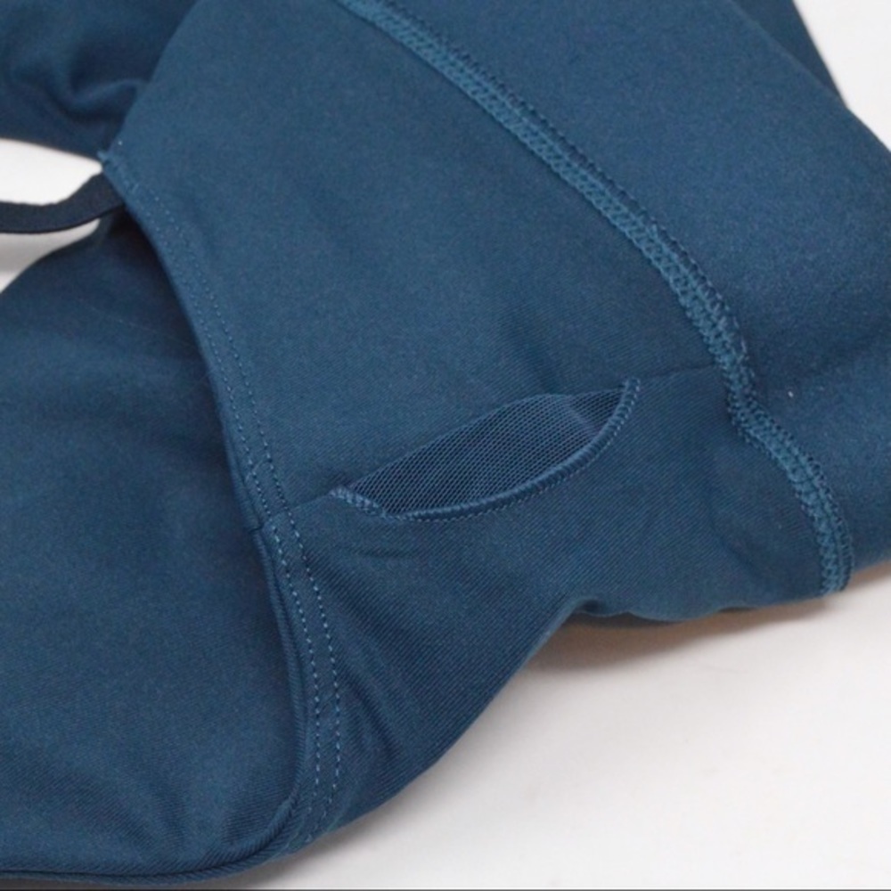 Fabletics All Day Every Day Bra, Size XS in Teal - Picture 4 of 9